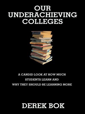 cover image of Our Underachieving Colleges
